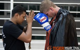 Shaun Bellehambers fights at Bangla Stadium in Phuket, Thailand, Wednesday, May. 15, 2013. (Photo by Mitch Viquez Â©2013)